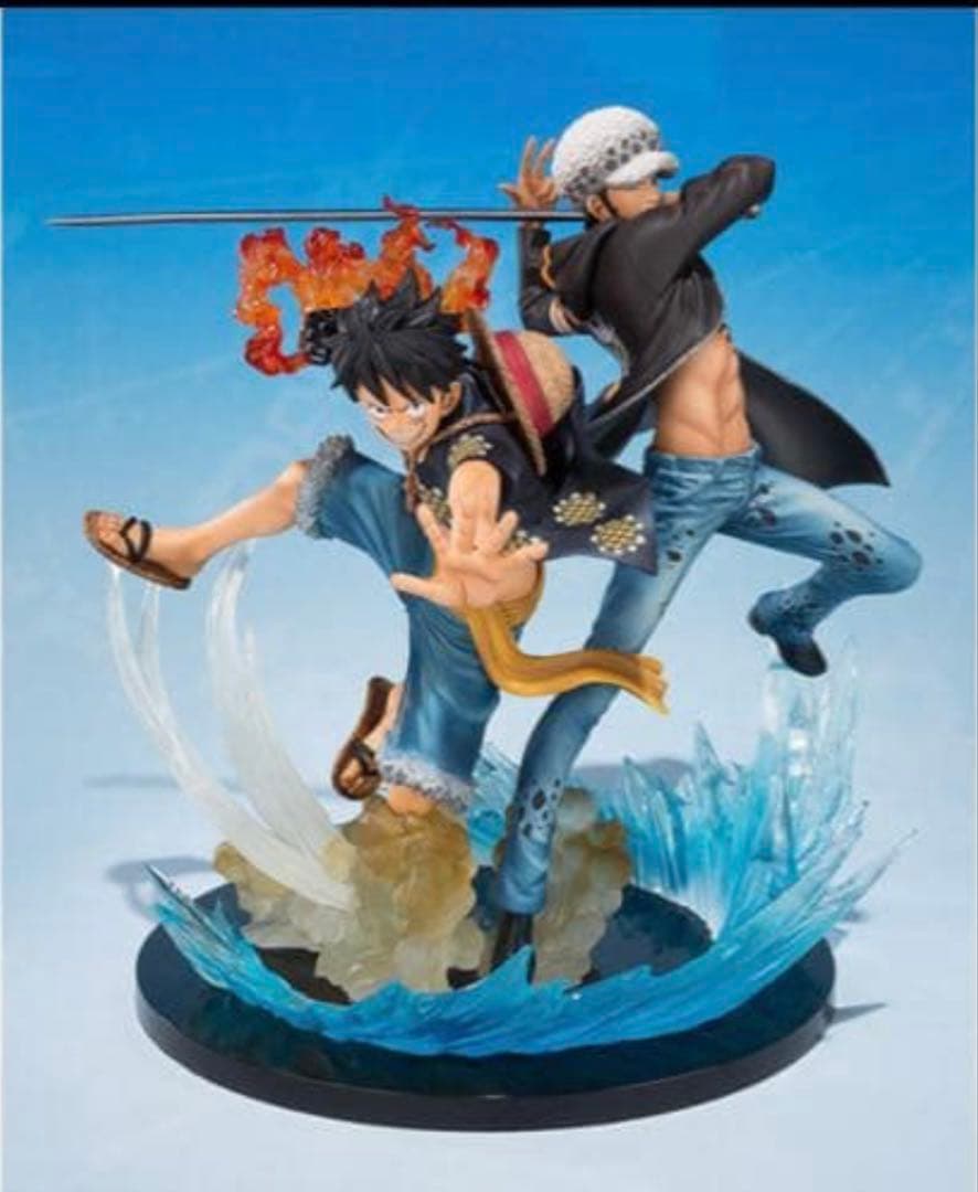 ワンピース フィギュアーツZERO ルフィ&ロー 希少品