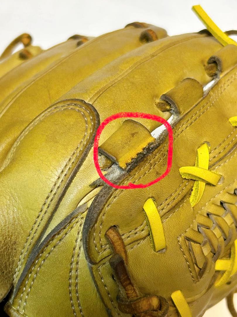 ★硬式用・投手★ ZETT プロステイタス ピッチャーグローブ オイルメンテ済