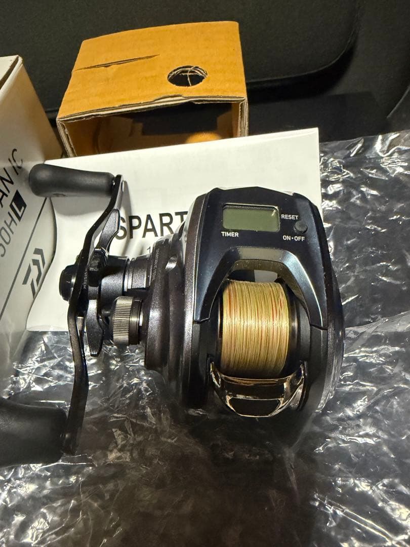 DAIWA SPARTAN IC 150HL カウンター付きベイトリール