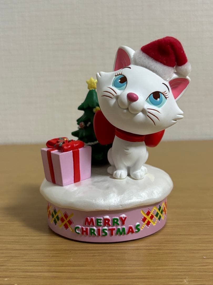 おしゃれキャット マリー フェイス小物入れ クリスマス　首振り　#1