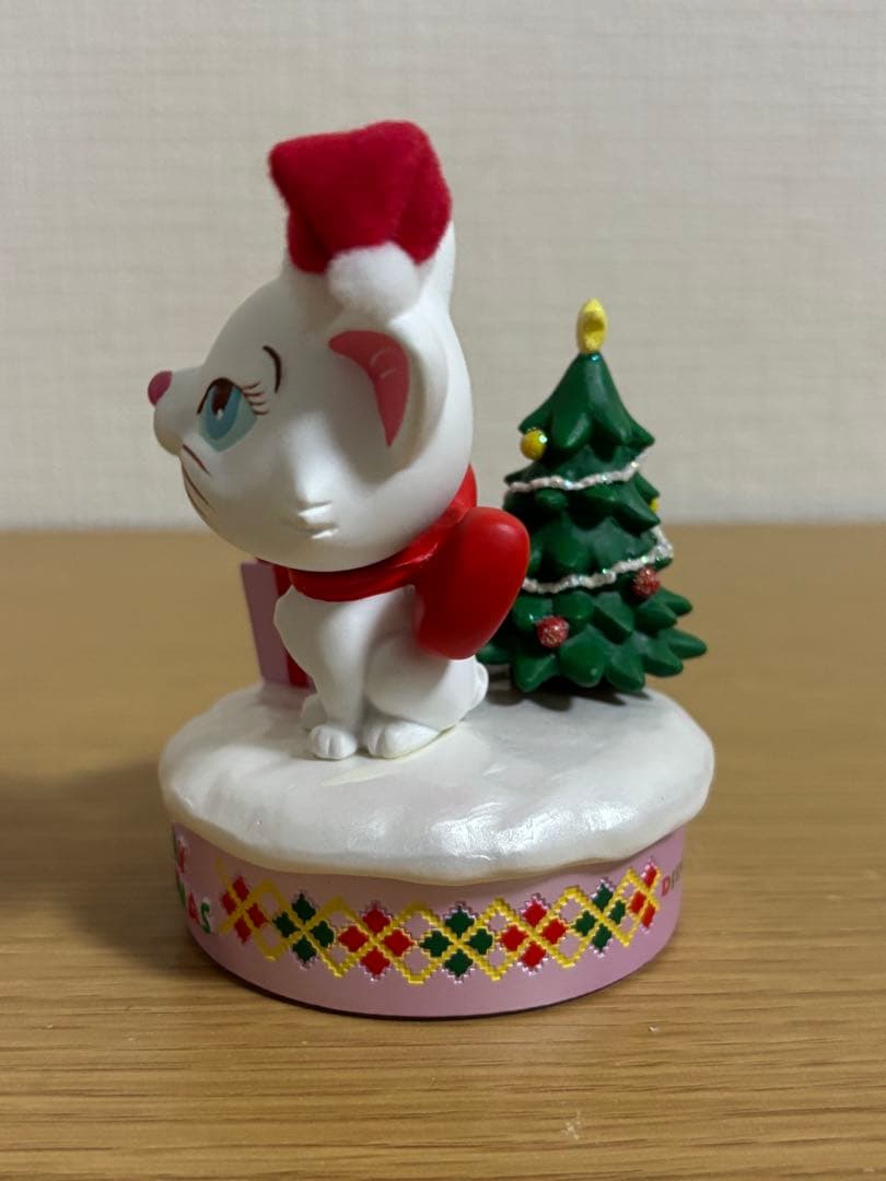 おしゃれキャット マリー フェイス小物入れ クリスマス　首振り　#1