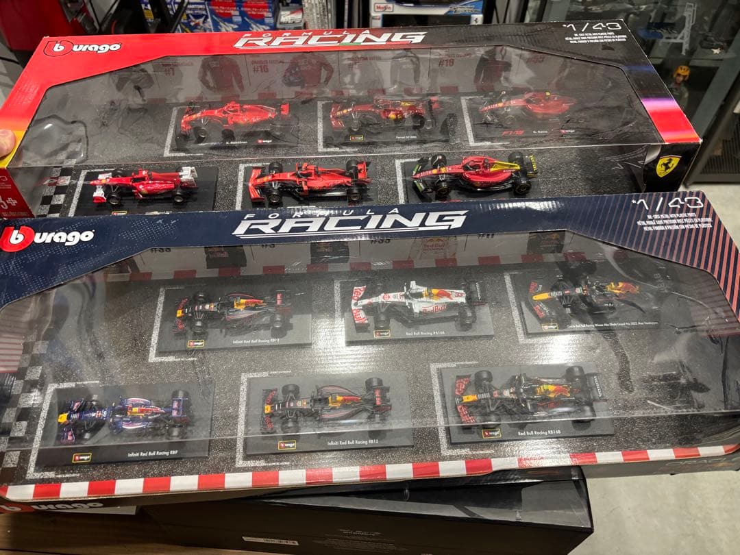 Bburago F1 ミニカーセット 1/43 新品未開封！