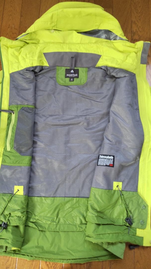モンベル　シャルモパーカー＆インシュレーテッドパンツ上下セット