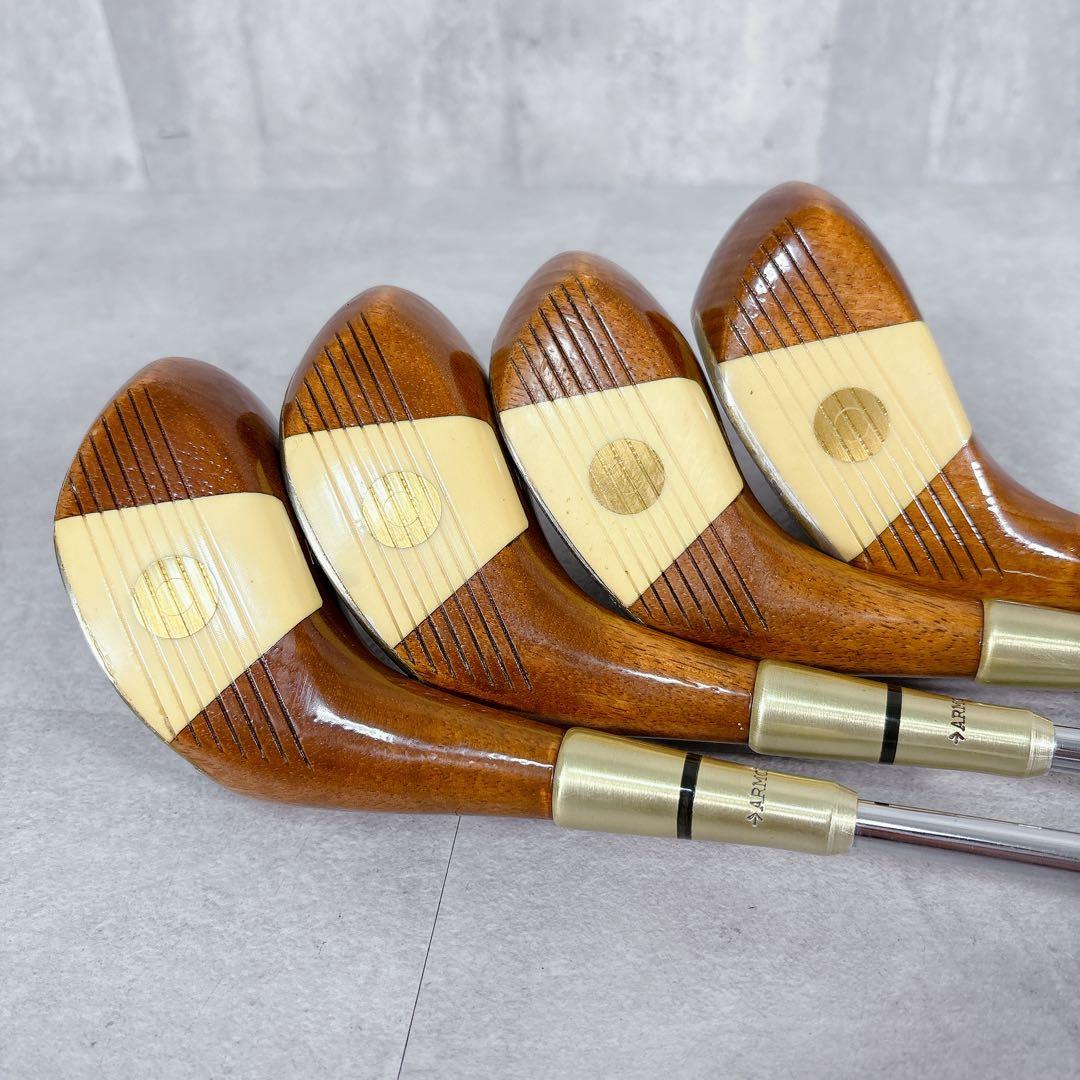 V698 ケネス・スミス ハンドメイド 木製 ウッド 4本セット