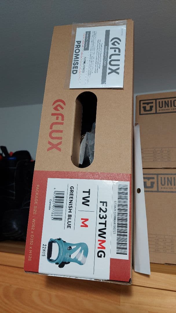 ぽんぽんスノボセット　シムス　The DAY151/フラックスTW　M