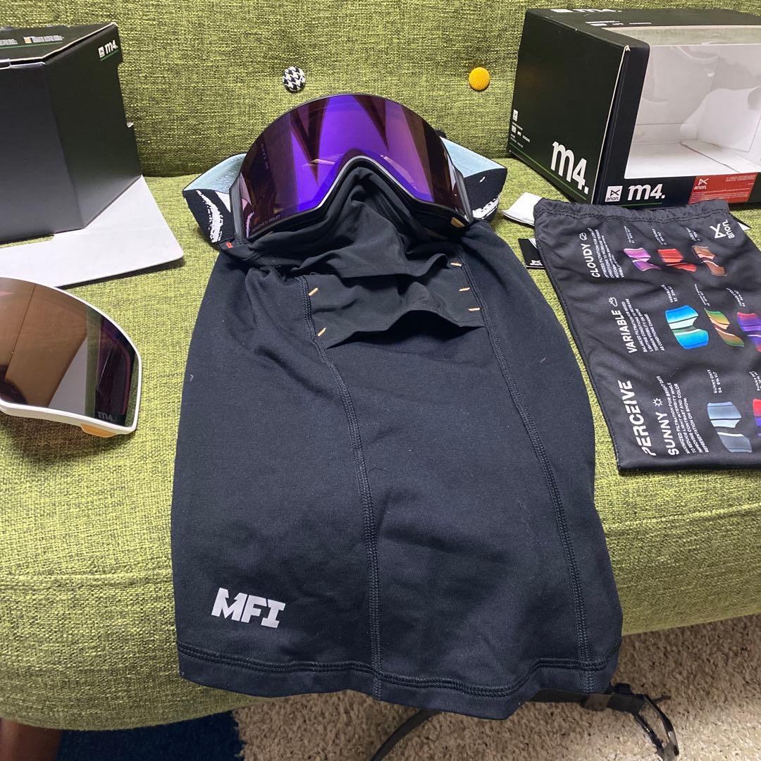 anon m4 ゴーグル　ボーナスレンズ　MFI スノーボード