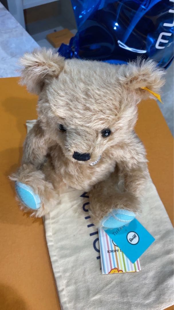ティファニー　テディベア　steiff