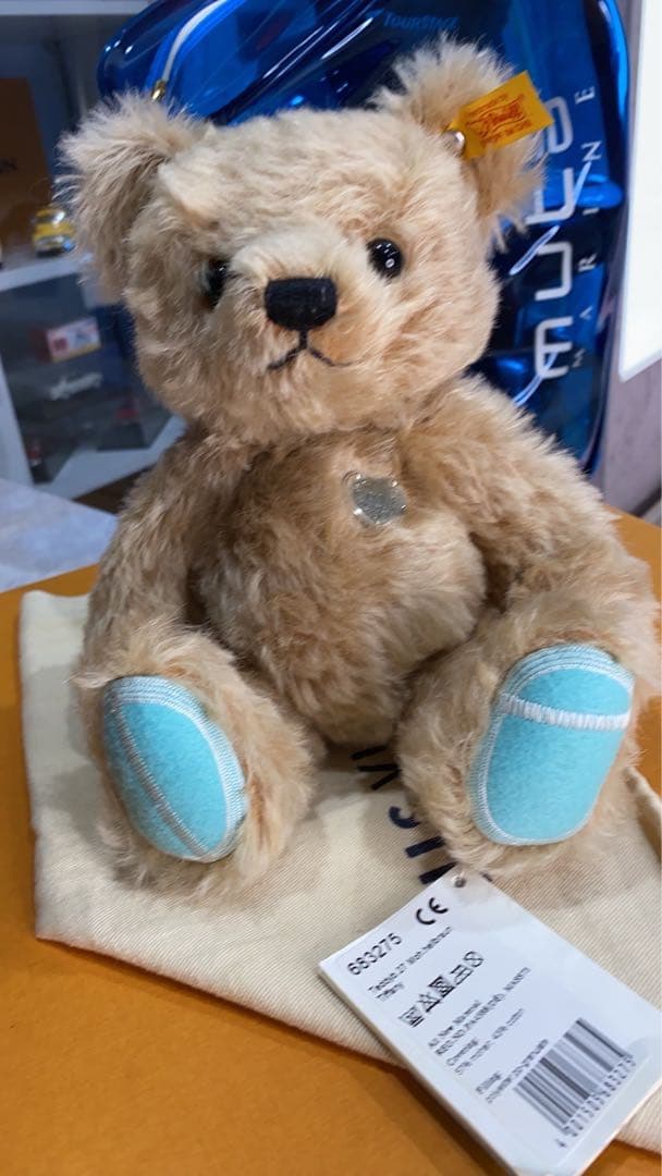 ティファニー　テディベア　steiff