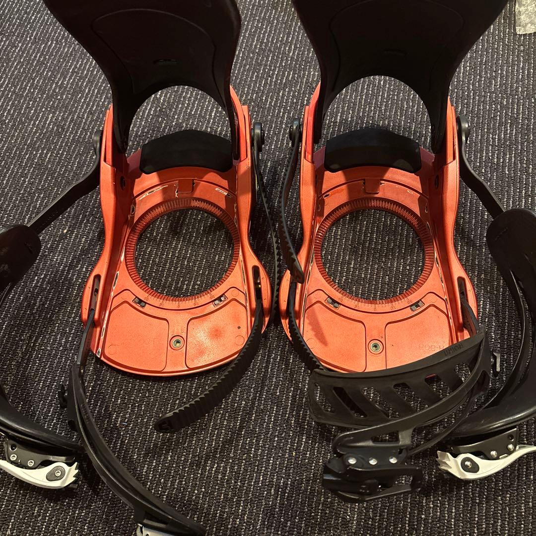 UNION ATLAS PRO ビンディング Sサイズ メタリックレッド