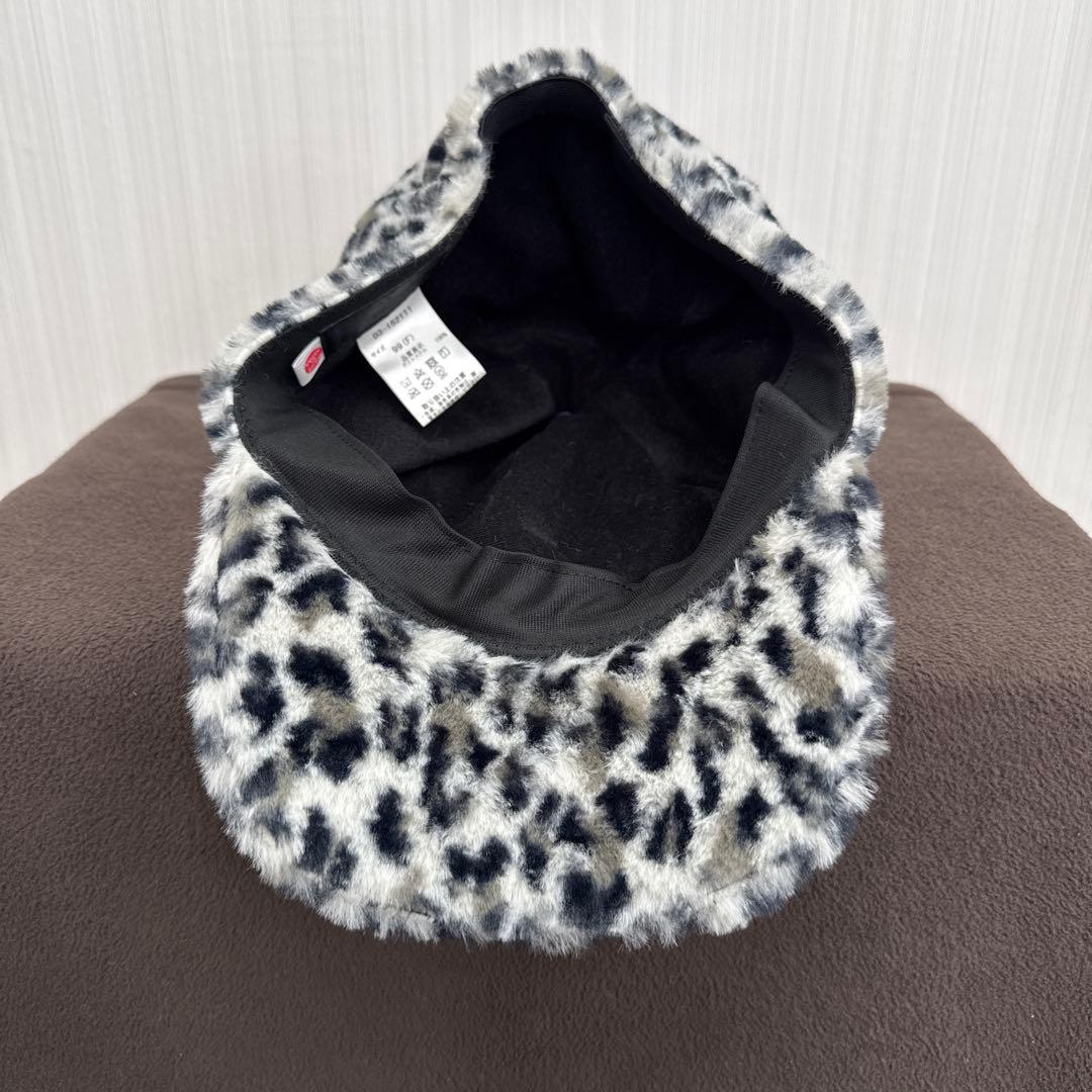 ダンスウィズドラゴン　キャップ　もこもこ　レオパード