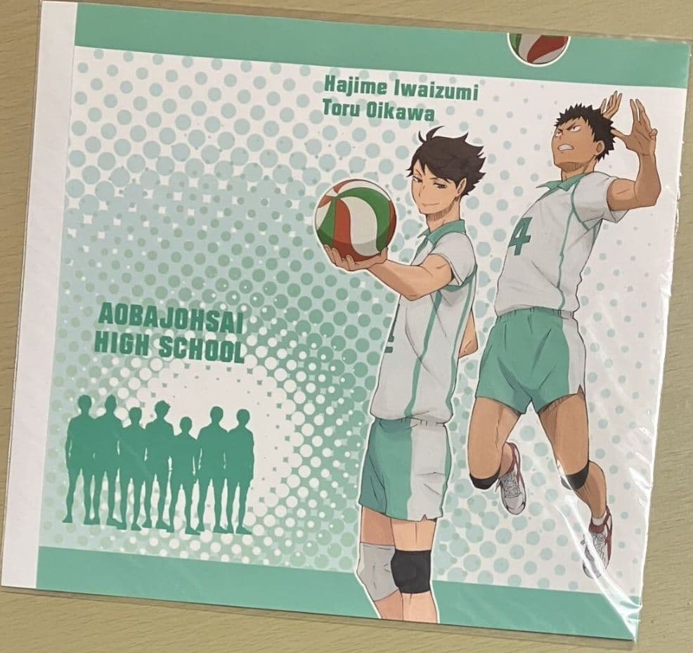 ハイキュー！！コンサート及川缶バッジ&アクキーオマケ［缶バ、ブックカバー付］