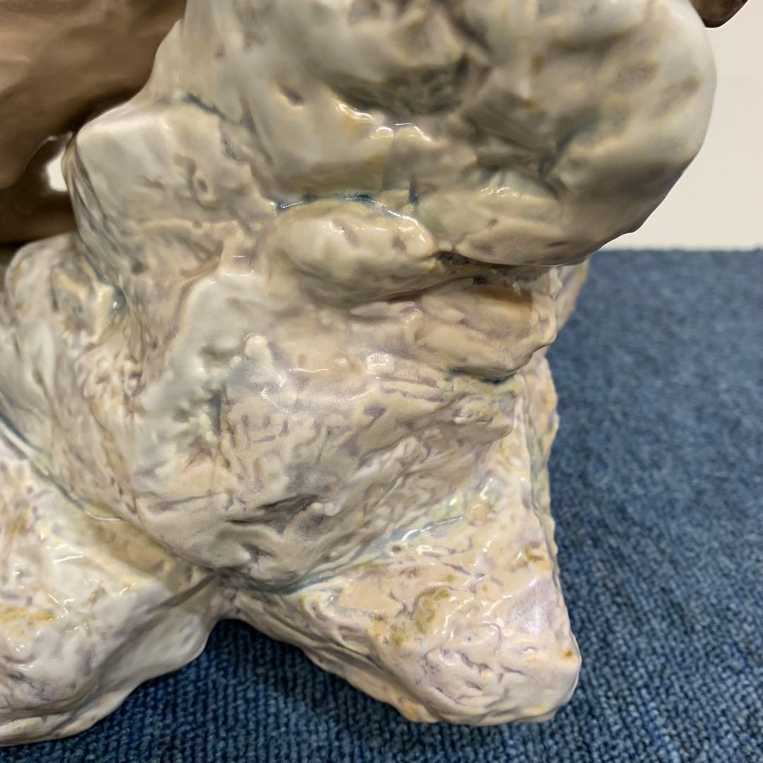 リヤドロ 草原の勇者 ライオン 置物 01008656 LLADRO 置物