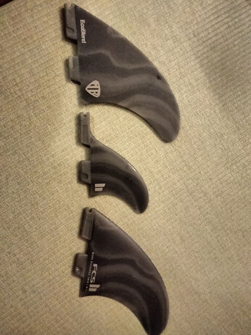 FCS II EcoBlend サーフボードフィン 3枚セット