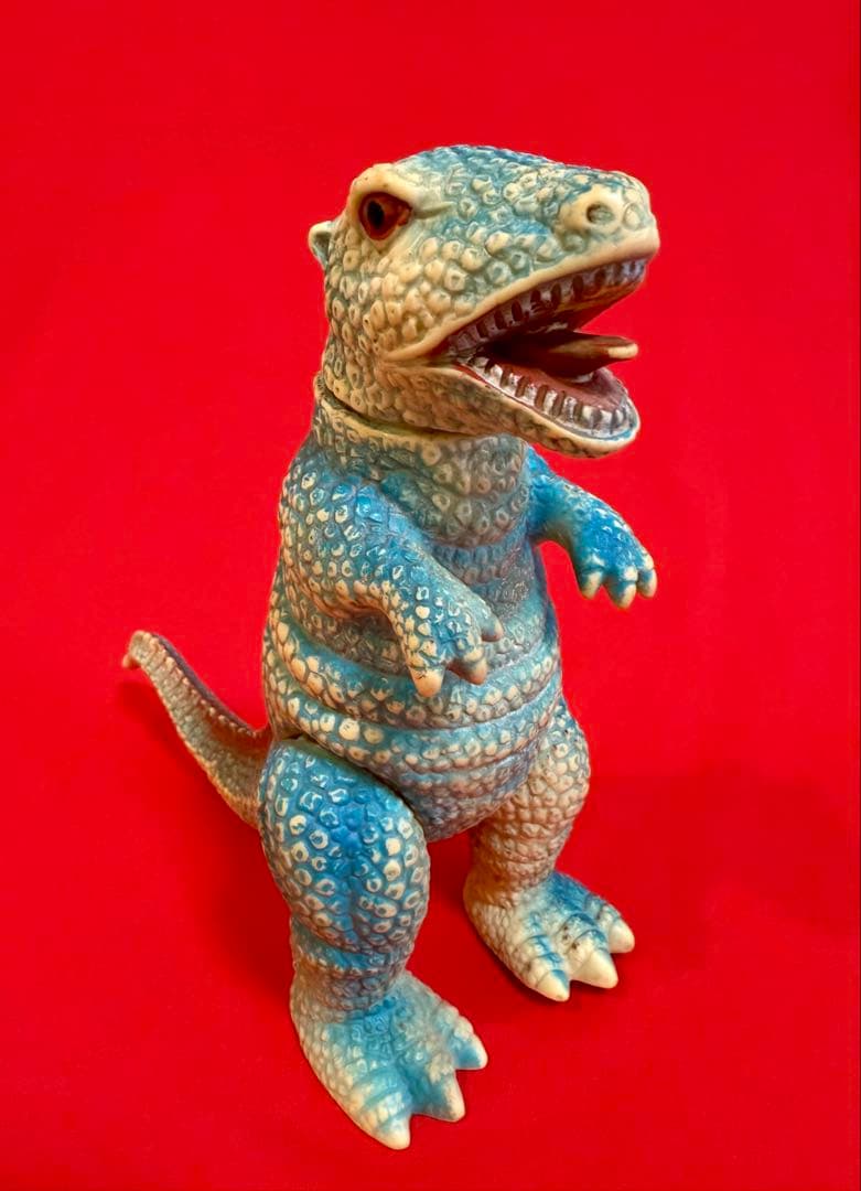 ク*マ様 当時物 ★☆ マルサン ゴロザウルス 怪獣 ソフビ ゴジラ