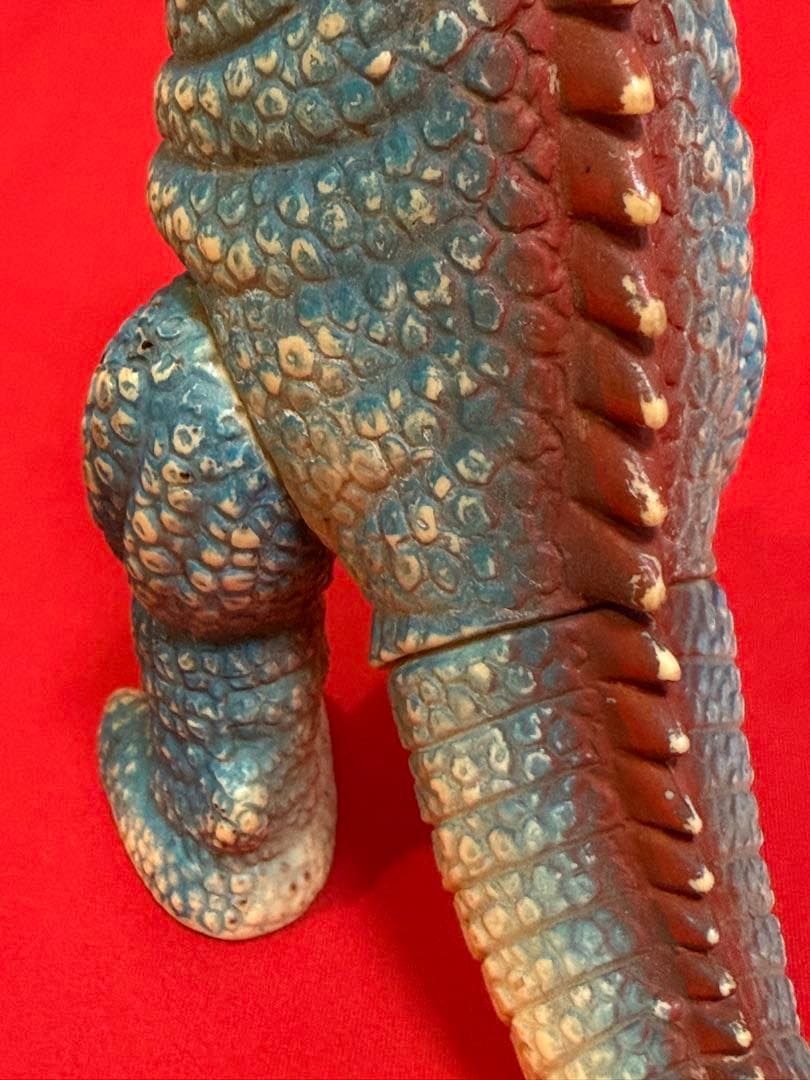 ク*マ様 当時物 ★☆ マルサン ゴロザウルス 怪獣 ソフビ ゴジラ