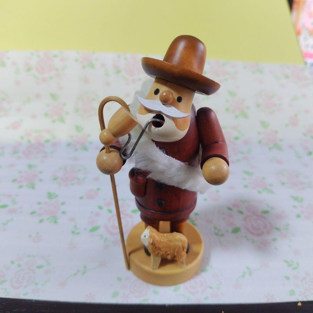 煙出し人形　expertic エキスパーティック　ドイツの木製人形　羊　レトロ