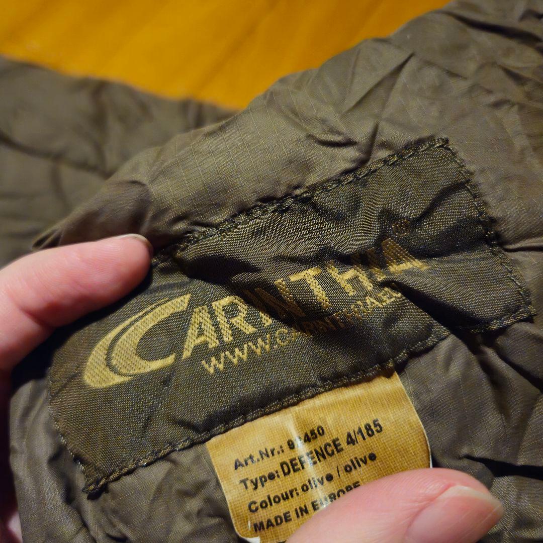 CARINTHIA DEFENCE4 185 インナーシュラフ付属