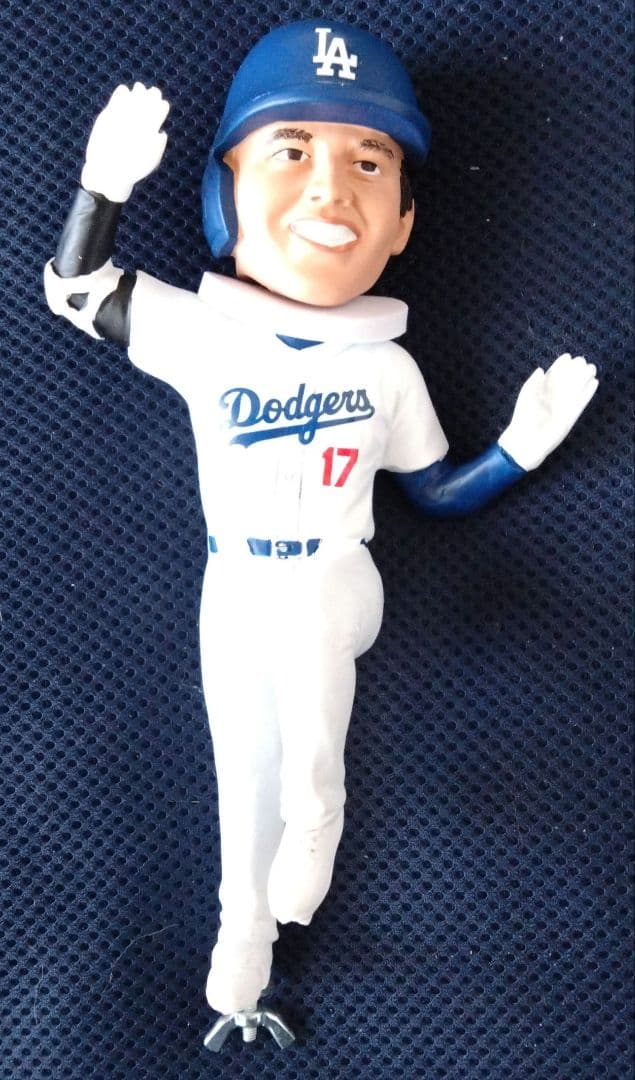 週末値下2024大谷翔平ボブルヘッド ロサンゼルス・ドジャース#17(数量限定)