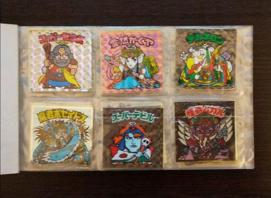 【当時物】ビックリマンシールなどのシールとアルバム 合計60枚