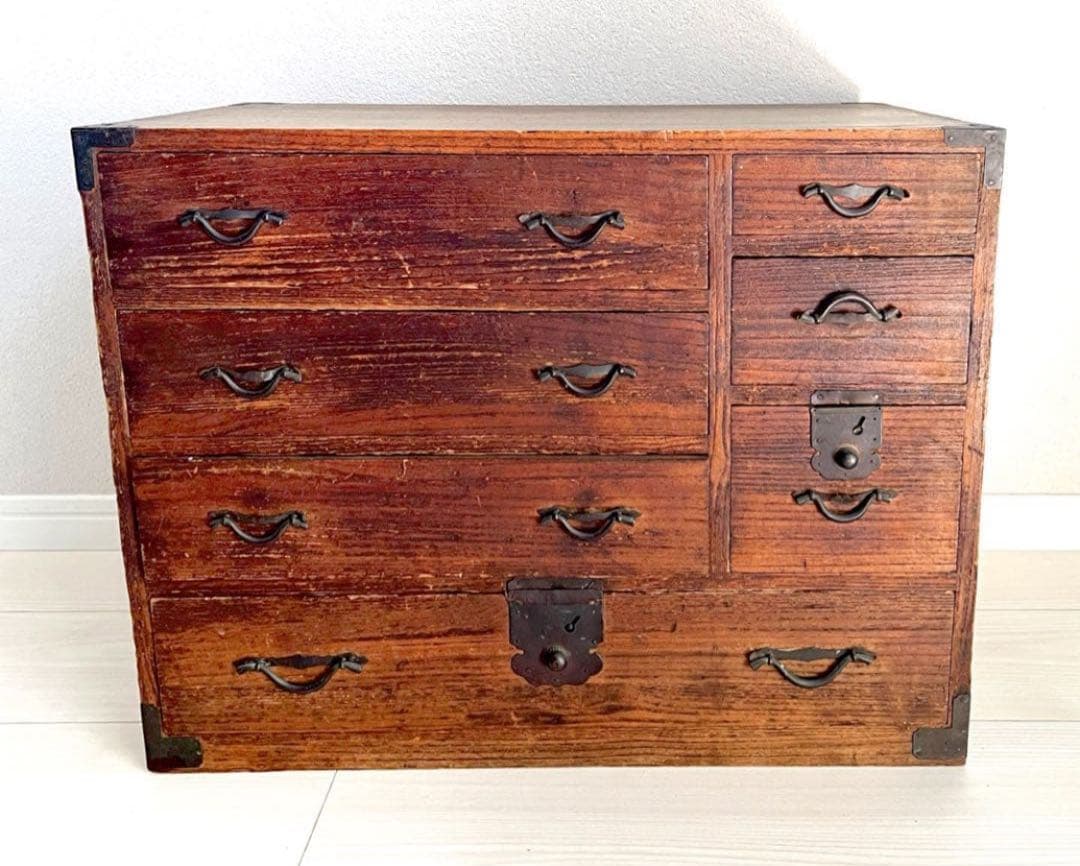 小物入れ 小引き出し 小箪笥 収納レトロ　和家具　ヴィンテージ