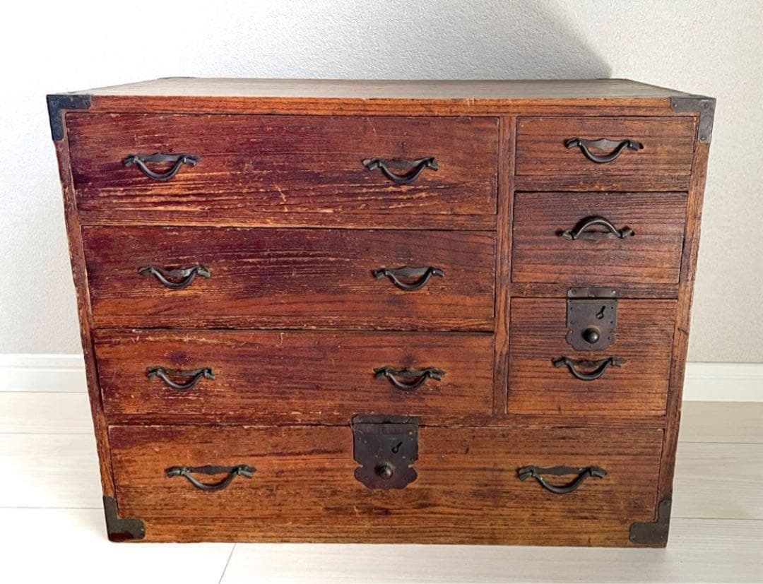 小物入れ 小引き出し 小箪笥 収納レトロ　和家具　ヴィンテージ