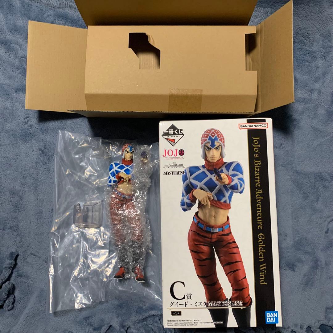 【開封済】一番くじジョジョの奇妙な冒険GOLDENWINDフィギュアフルコンプ
