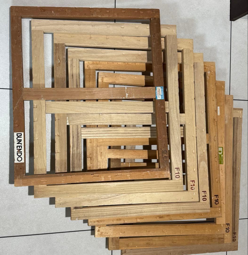 油彩キャンバス木枠F10号×8