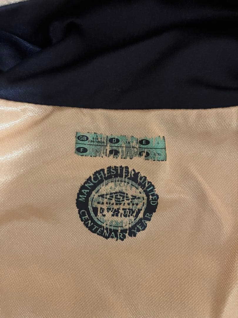 正規品　マンチェスターユナイテッド　100周年　アンブロユニ Lサイズ