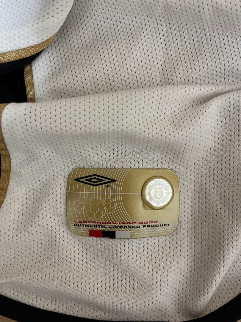 正規品　マンチェスターユナイテッド　100周年　アンブロユニ Lサイズ