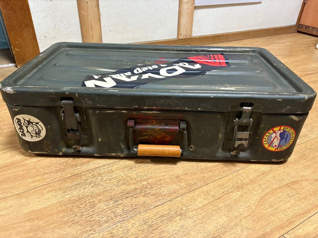 US ARMY ミリタリー アルミ コンテナ ボックス ケース ビンテージ