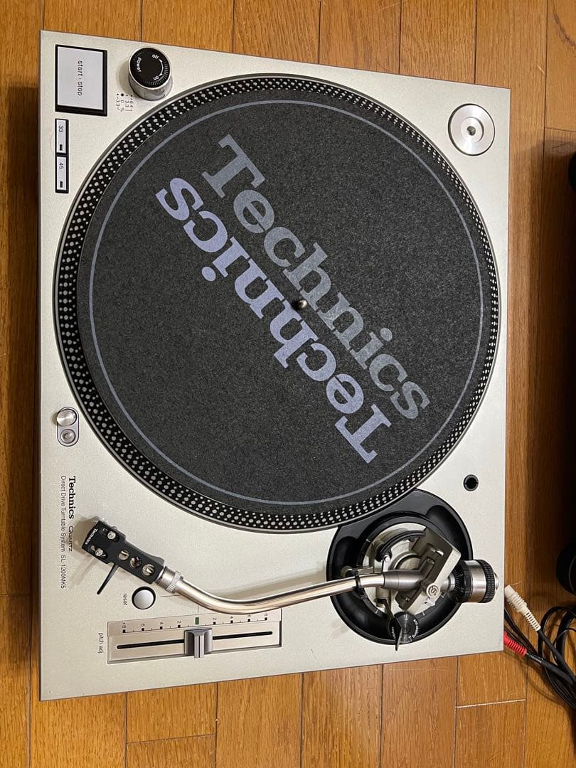 Technics SL-1200 MK5 ターンテーブル カバー付き 美品 2台