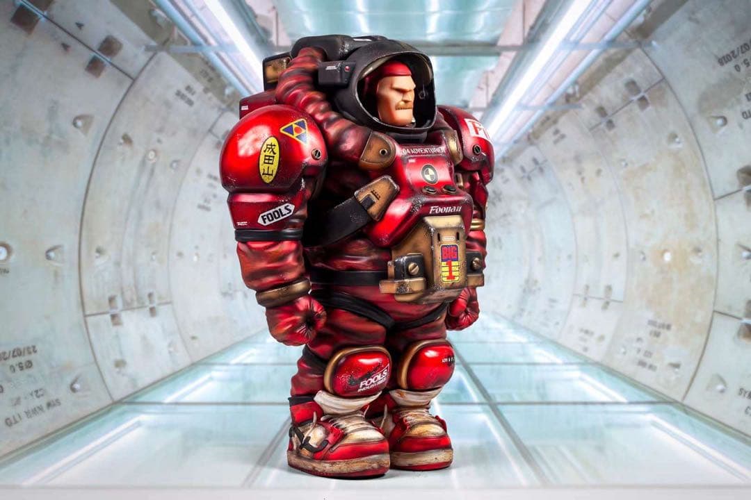 ローフールアドベンチャー　MK4 宇宙飛行士　フィギュア　アートトイ//ZCWO