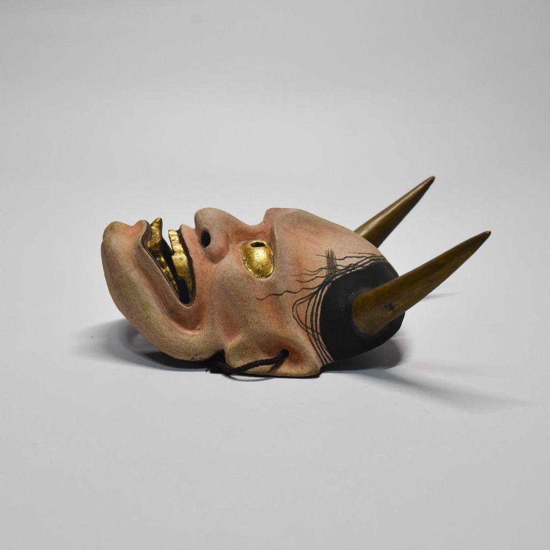 能面 白般若 赤般若 大小セット 烙印あり 箱入り 美品(L3)