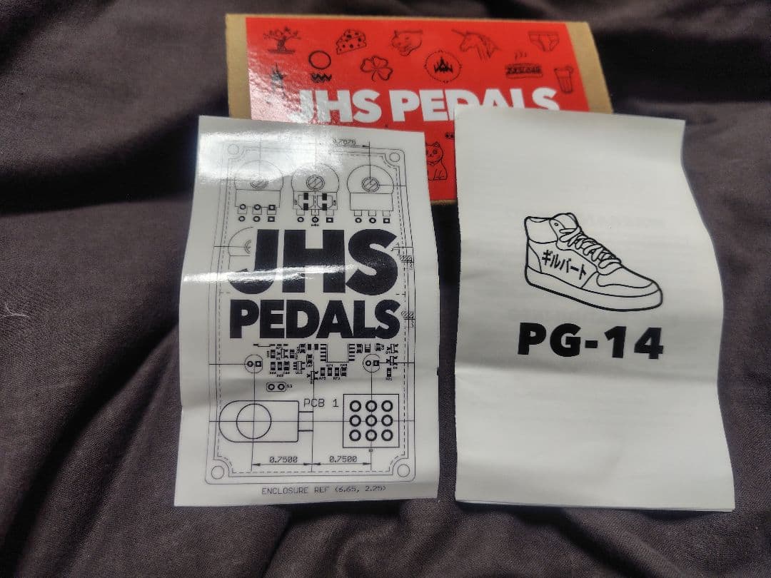 JHS Pedalsのポール・ギルバート（Paul Gilbert）PG-14