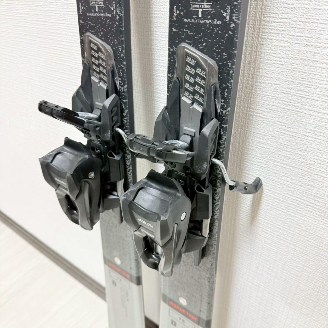 K2 DISRUPTION 76 156cm MARKER M2 スキーセット