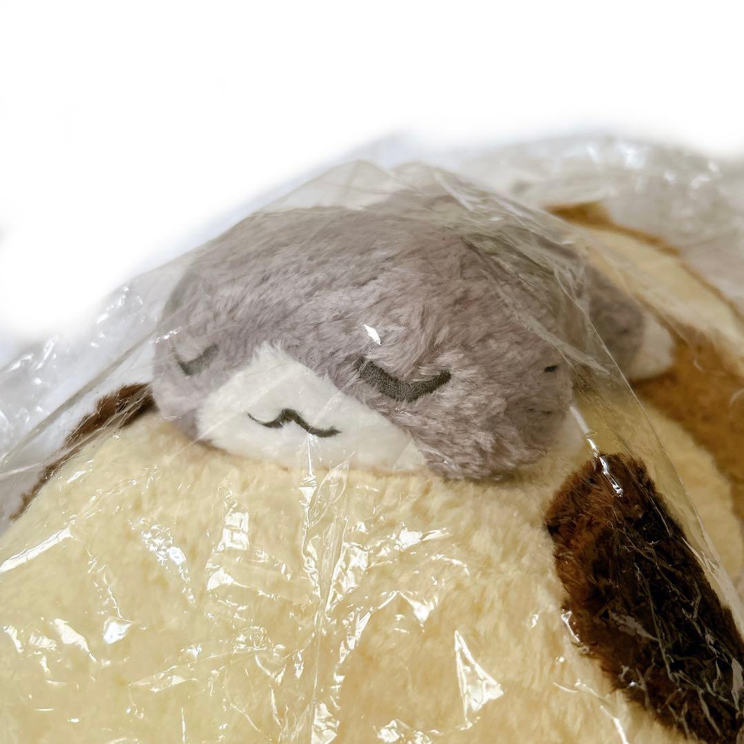 大きい！ねむっこにゃーご　ダイカットペアクッション