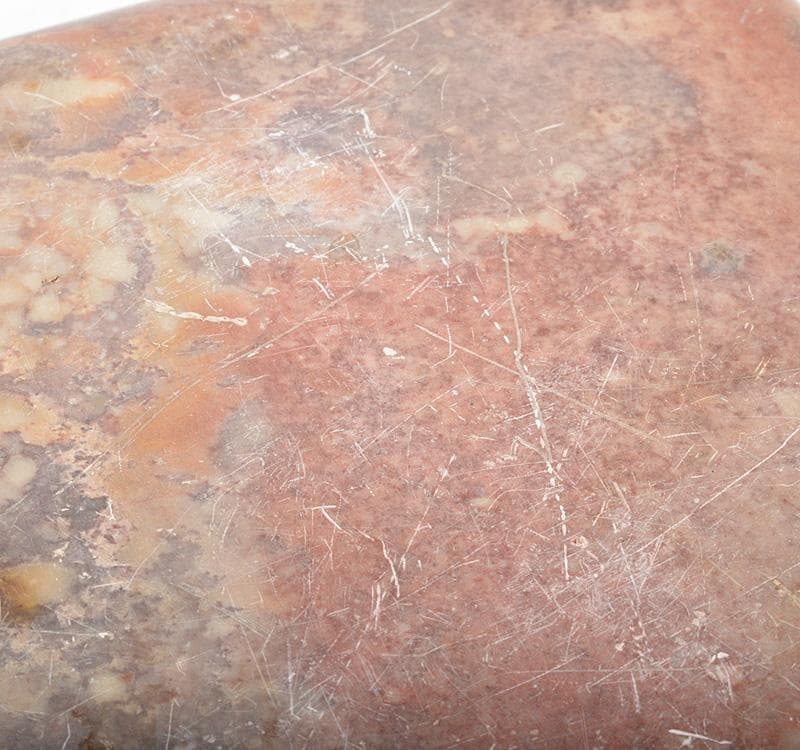 中国　玉石寿山石彫刻　四方香炉台　飾台　V　R5110