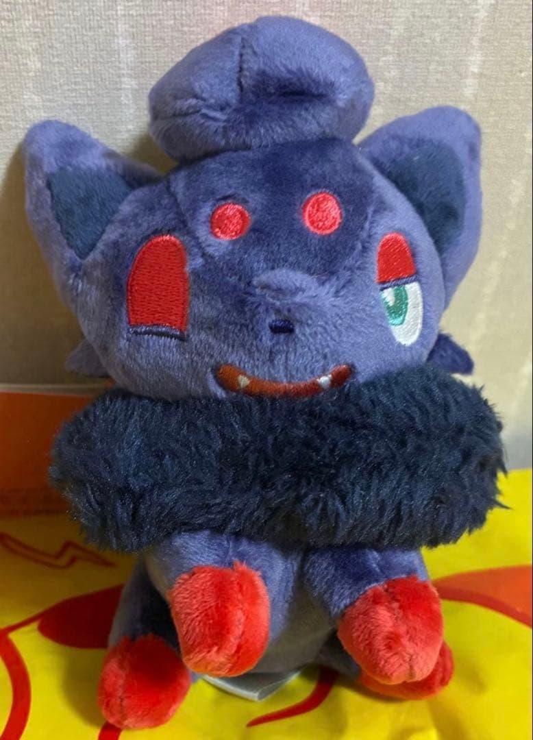 【新品】 磁石でくっつくペアマスコット にたものどうし ゾロア＆ヒスイゾロア