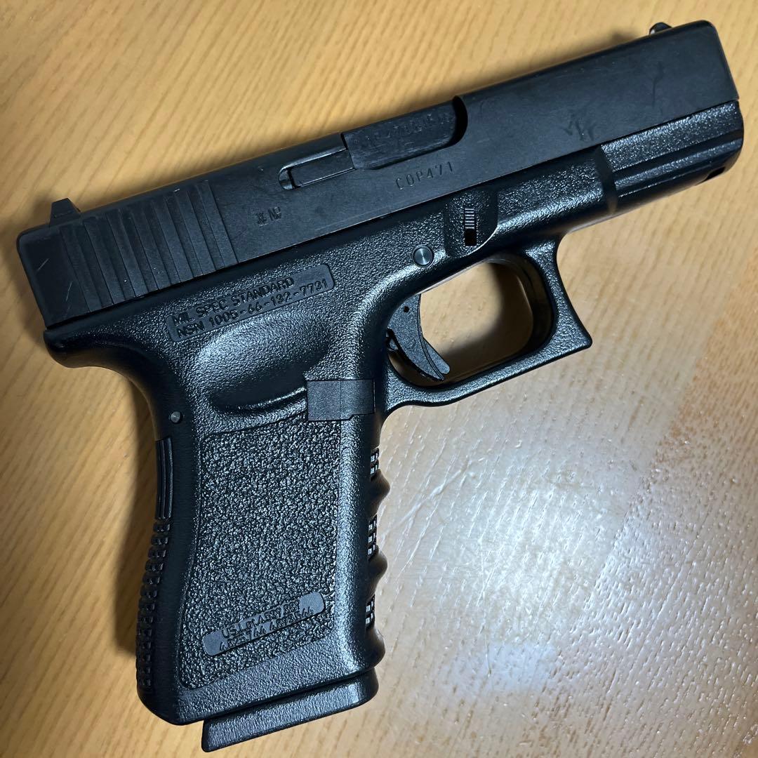 KSC グロック19 スライドHWガスブローバックガン