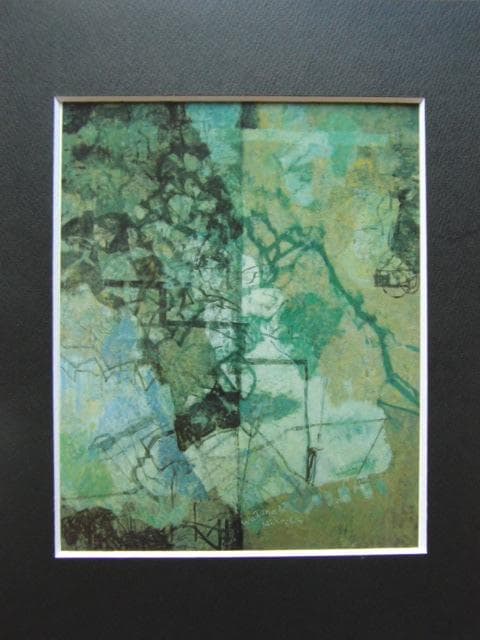 渡邊博、【究極の私生活】、希少な画集画、新品高級額・額装付