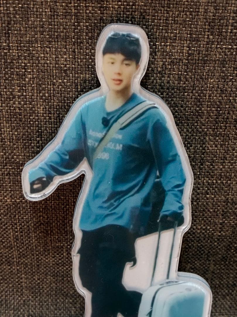 BTS Jimin スイススーツケースジミン　アクスタ