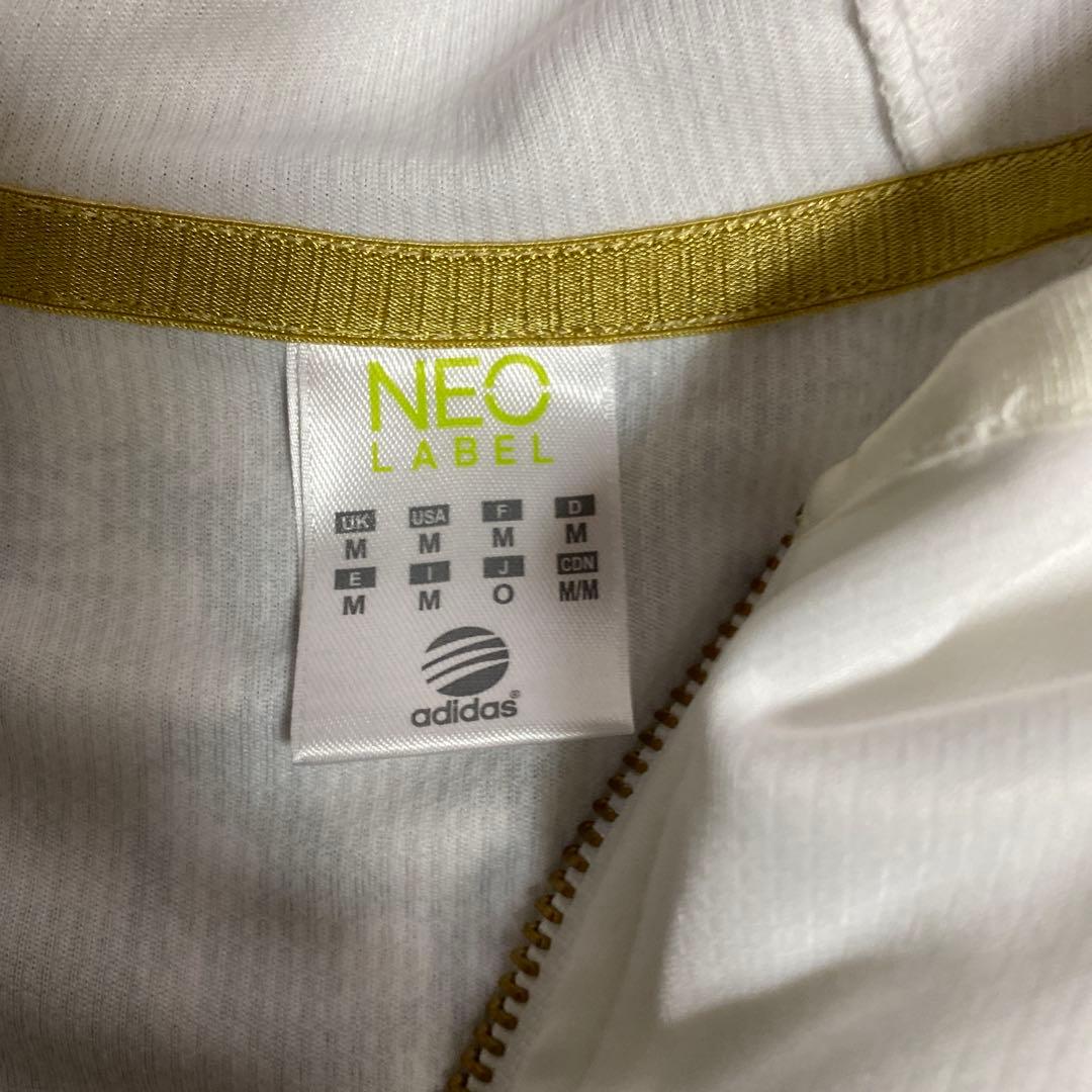 adidasセットアップ上下セットアップ　白金　スプラッシュ柄