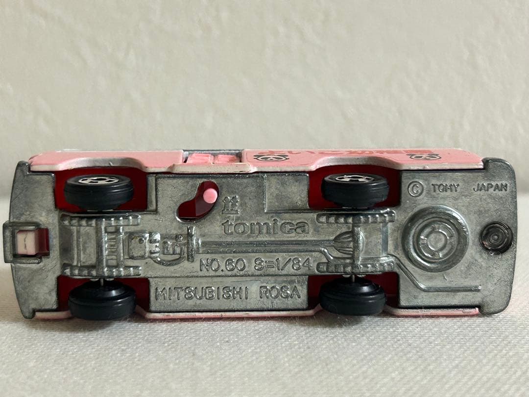 トミカ 日本製 黒箱 スーパーギフト 60-2-4 三菱 ローザ 幼稚園バス