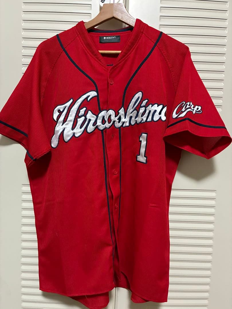 広島カープ 前田智徳ハイクオリティユニホーム　Ｌサイズ