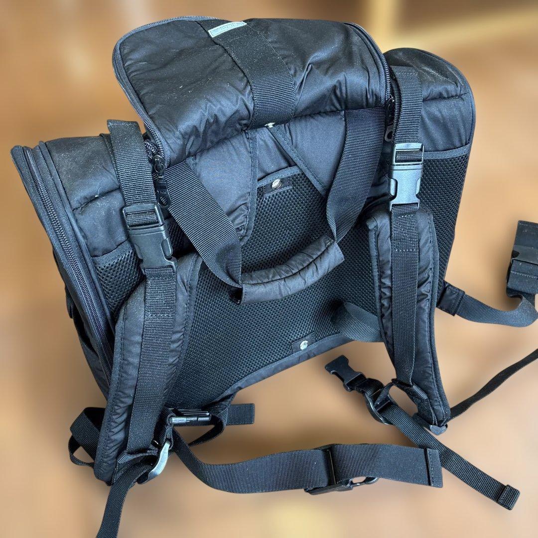 BIRDIE 黒 キャリーバッグ メッシュ窓付き