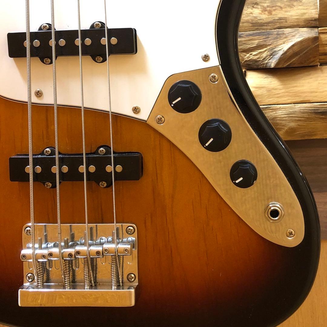 VISION エレキベース 4弦 サンバースト 初心者向け