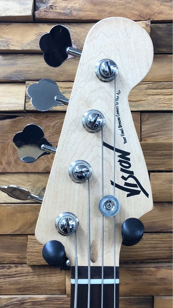 VISION エレキベース 4弦 サンバースト 初心者向け