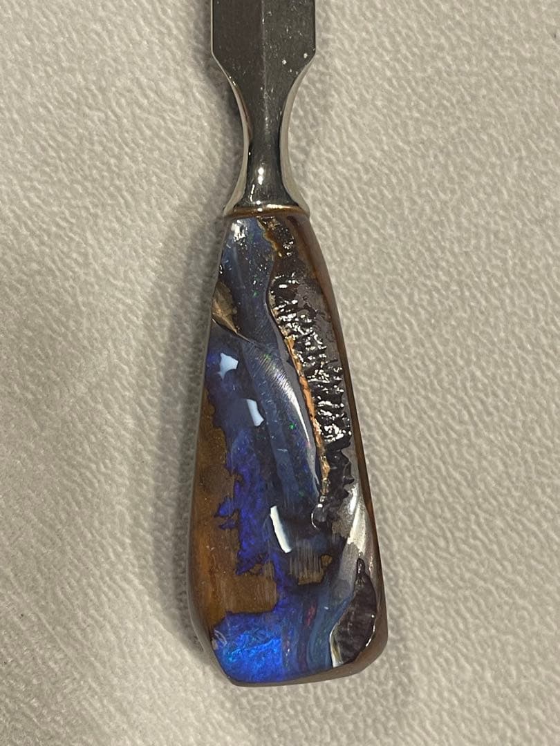 ビンテージ ボルダーオパール ペーパーナイフ レターオープナー OPAL