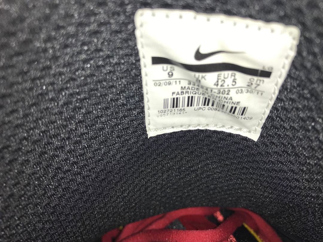 二*郎様 新品未使用！NIKE スノーボードブーツ ブラック/レッド