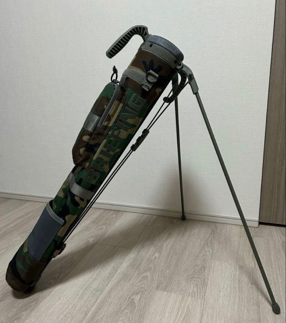 【希少】BRIEFING ブリーフィング セルフスタンドキャリー カモフラ